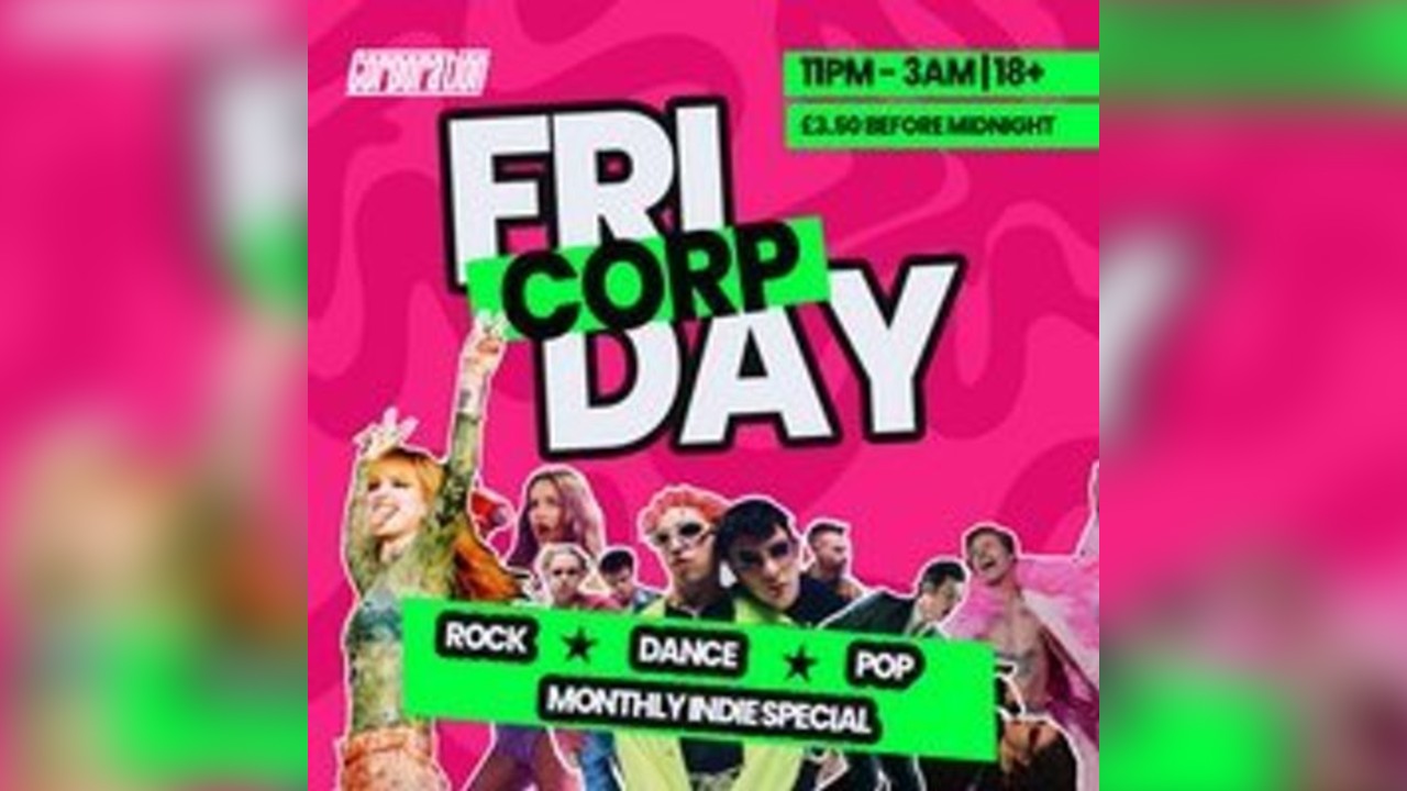 Freshers Friday Corp | FREE ENTRY