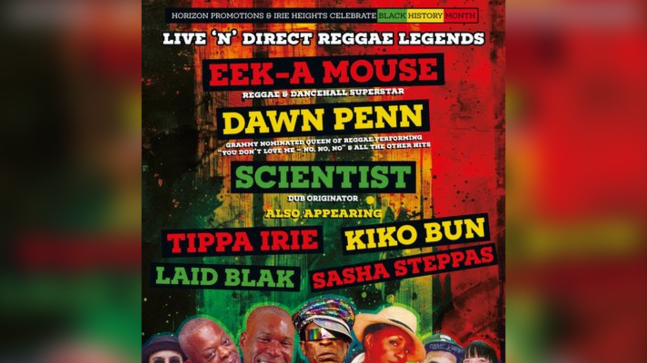 Eek A Mouse, Dawn Penn, Scientist,- Sat 25 Oct - Motion Bristol