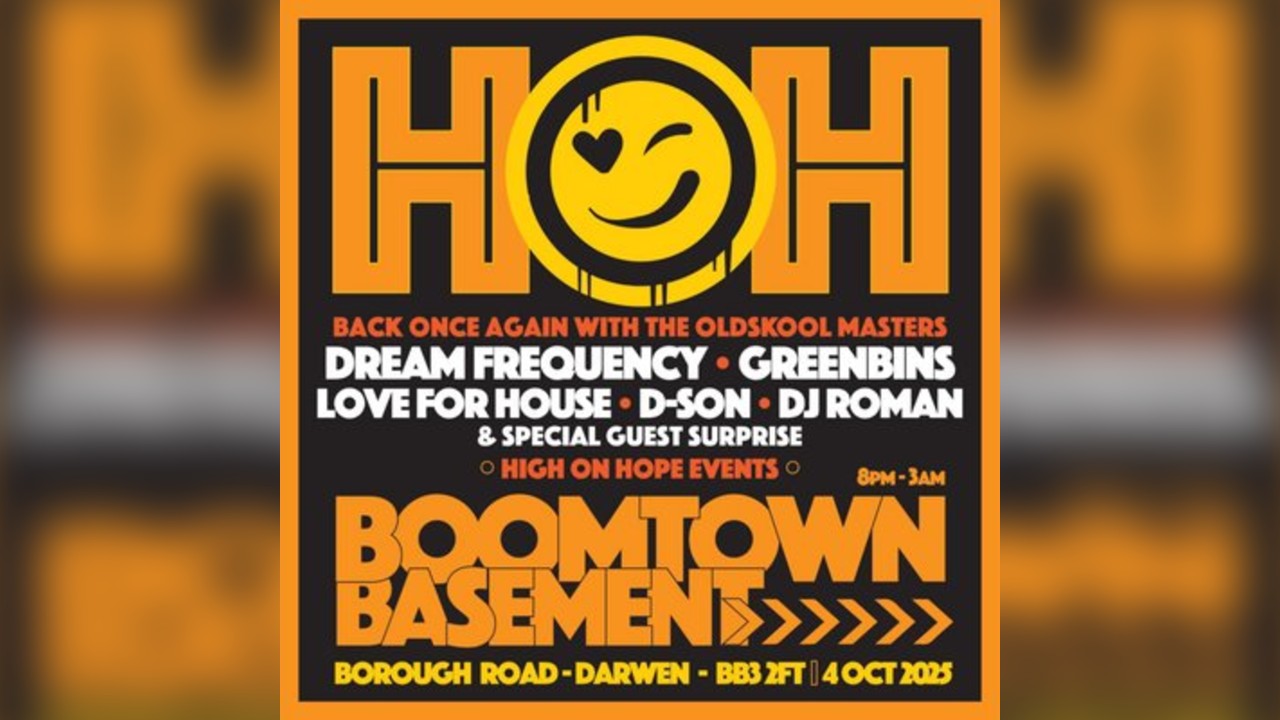BOOMTOWN Basement HIGHONHOPE