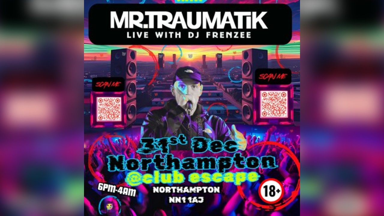 Partyard and Mr traumatik:-NYE