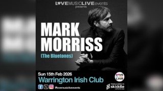MARK MORRISS (Bluetones) - Warrington Irish Club - Sun 15th Feb