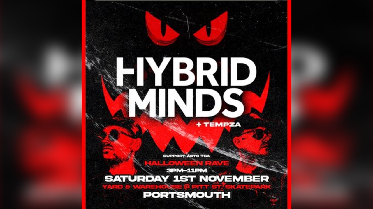 HYBRID MINDS - Portsmouth Halloween Rave
