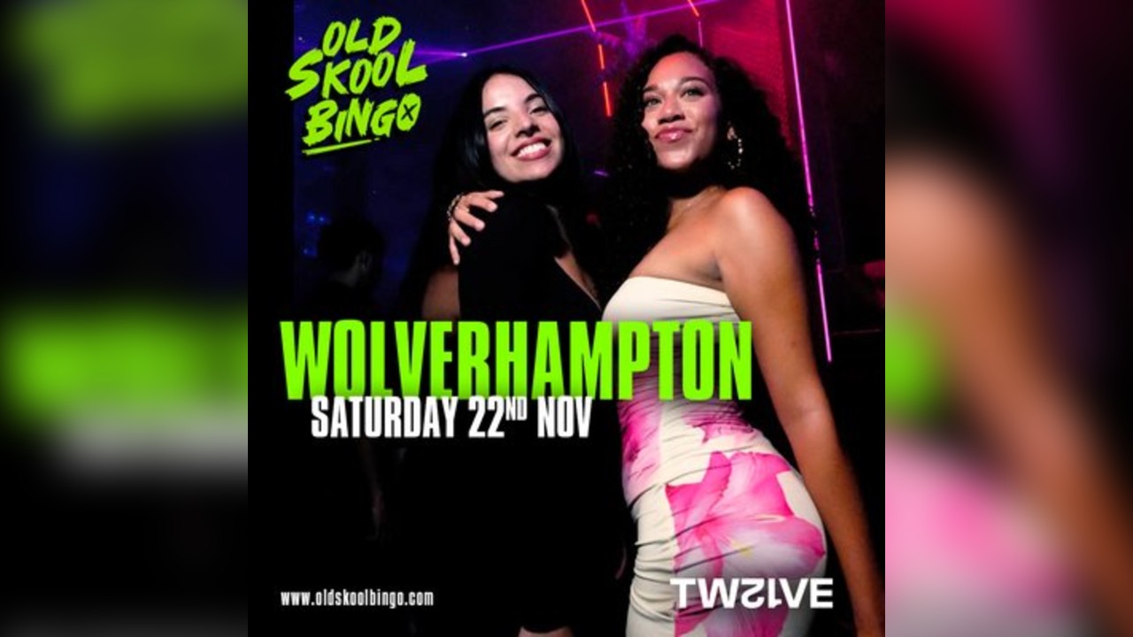 Old Skool Bingo Sat 22nd November Wolverhampton