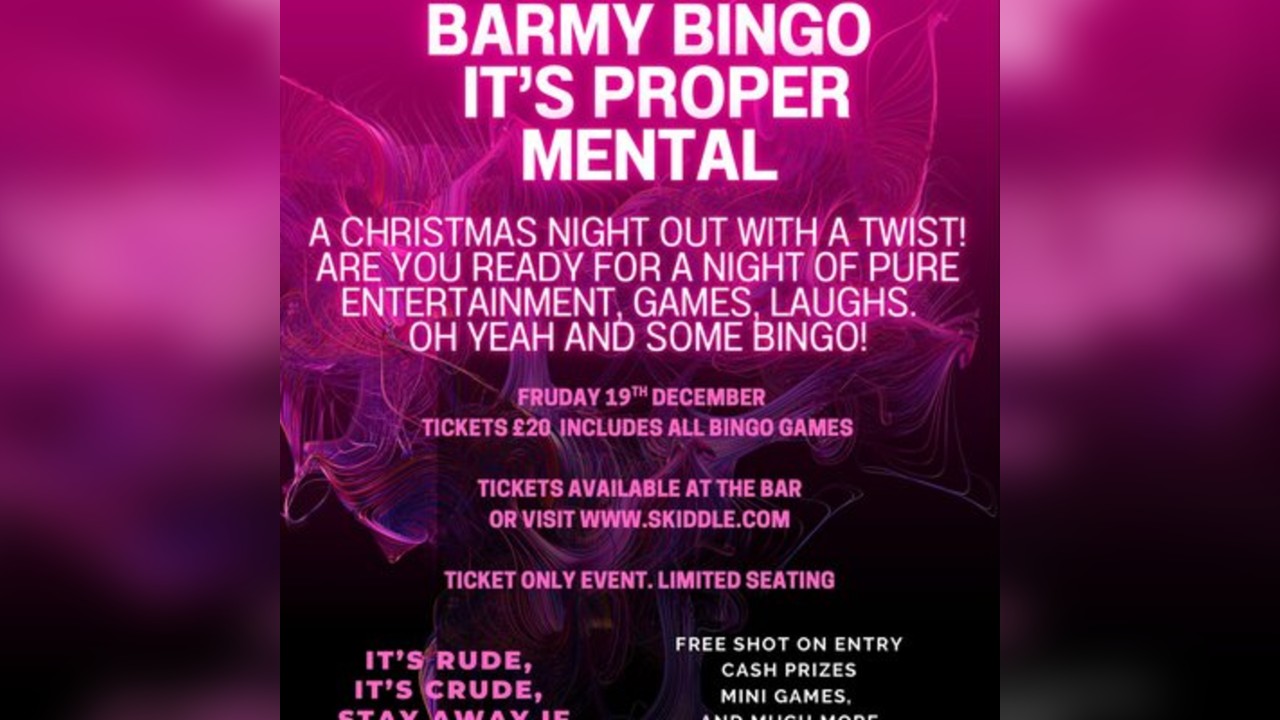 Barmy Bingo