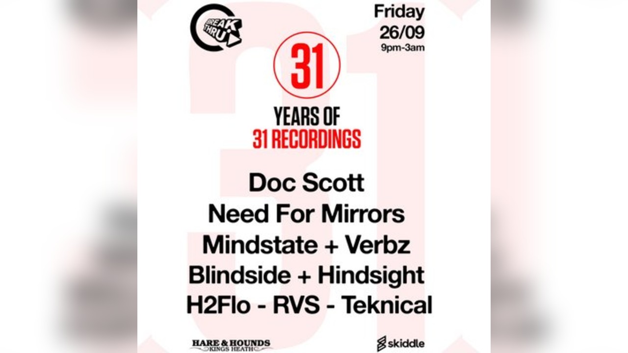 Break Thru - Doc Scott, Mindstate, Need For Mirrors, Verbz