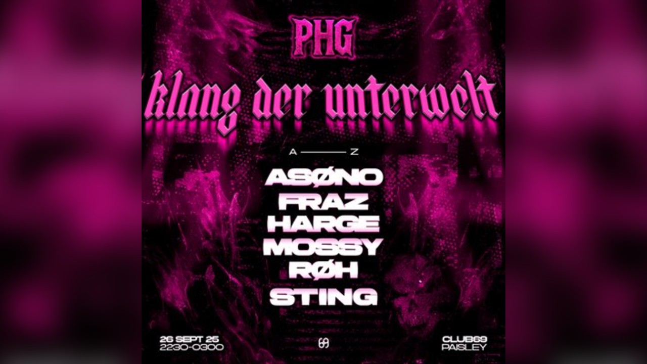 PHG Presents: Klang Der Unterwelt