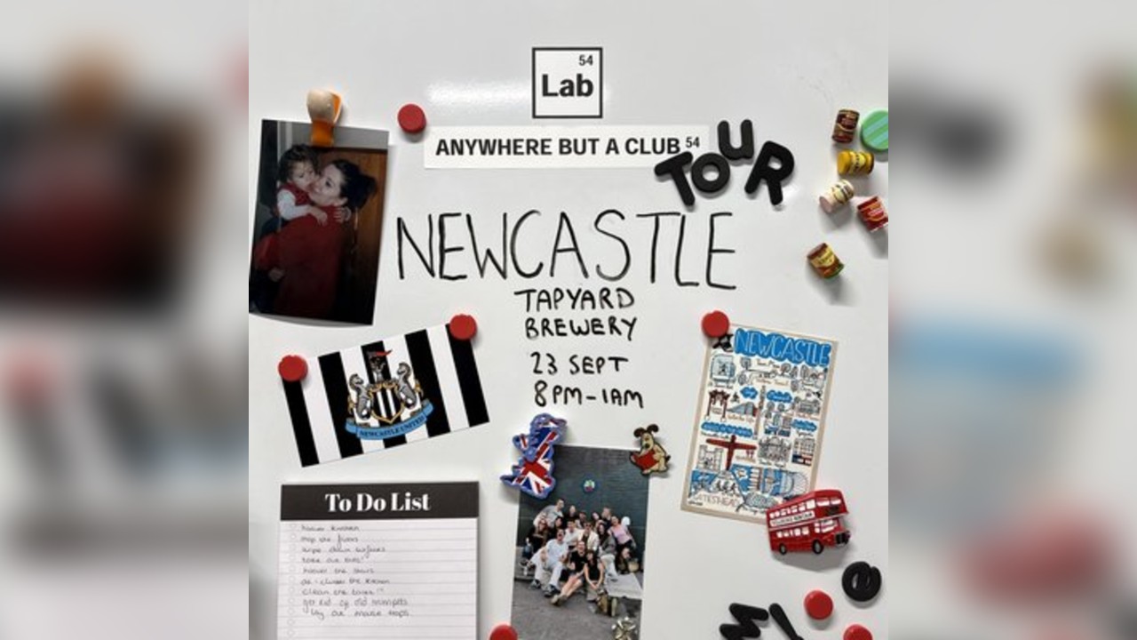 Lab54: Anywhere But A Club - Newcastle