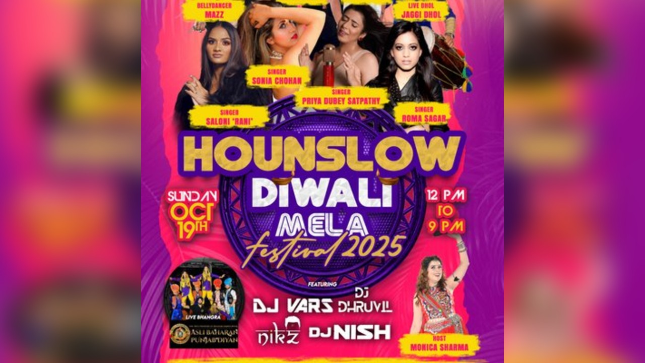 HOUNSLOw DIWALI MELA OUTDOOR & INDOOR FESTIVAL 2025