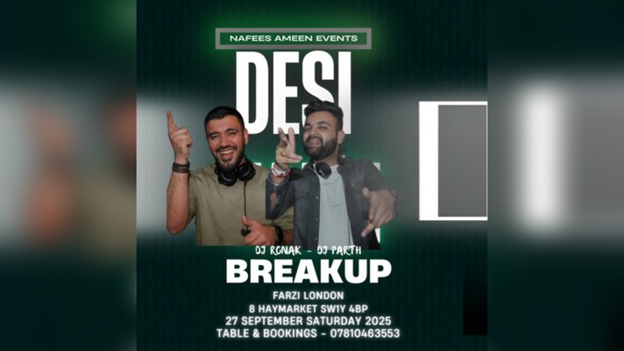 Desi Breakup Party ( FRESHER'S FESTIVAL )