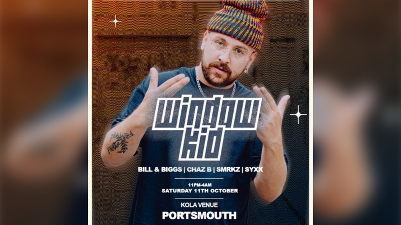 Concrete Music Presents: WINDOW KID - Portsmouth