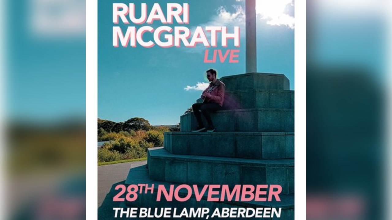 Ruari McGrath live at The Blue Lamp