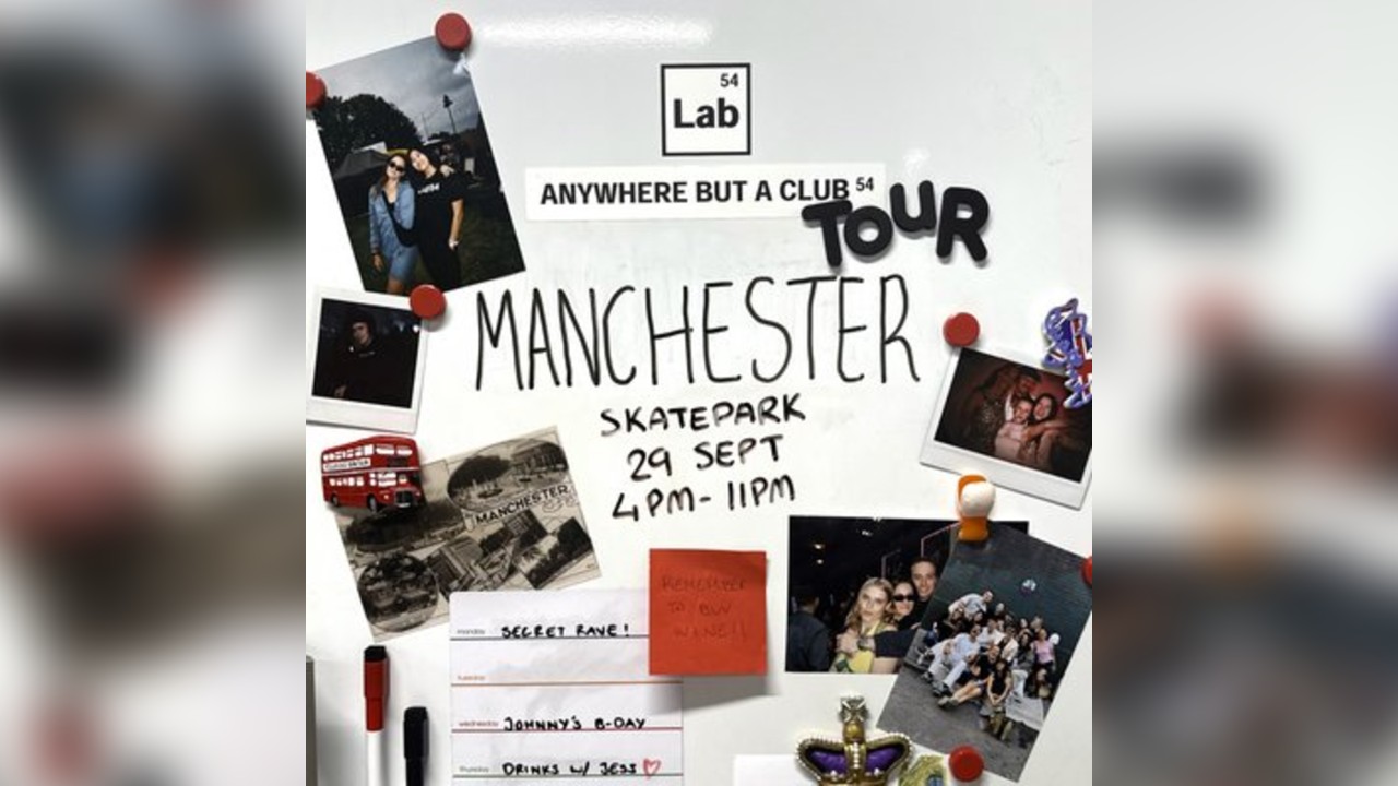 Lab54: Anywhere But A Club - Manchester