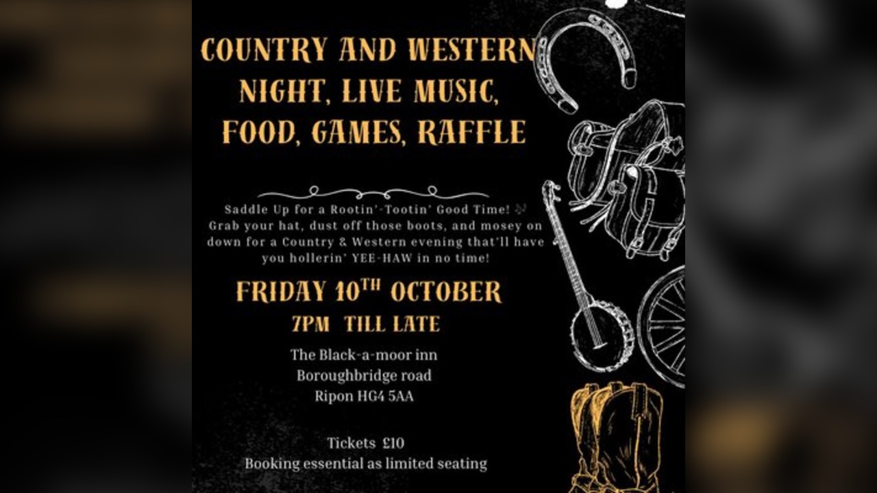 Country and western evening