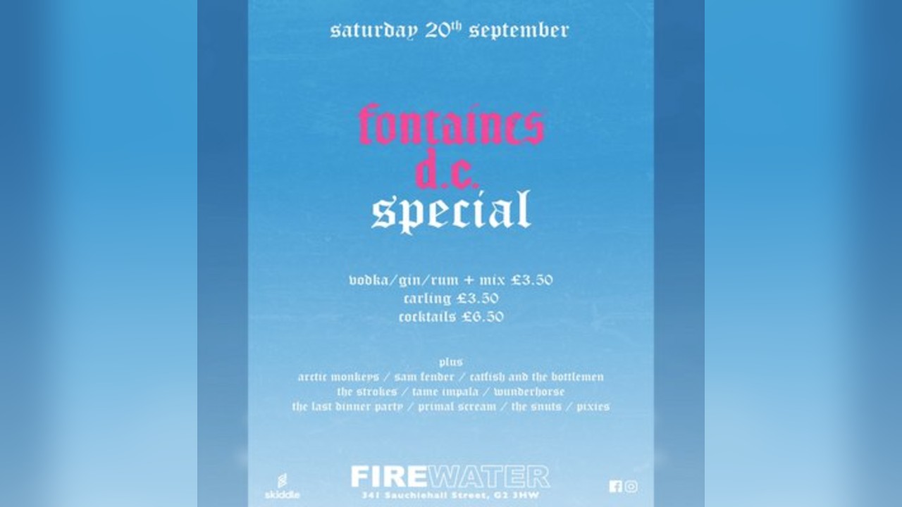 Freshers: Club Fontaines