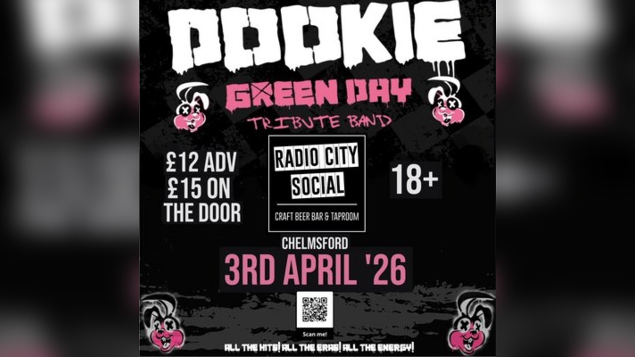 Dookie a  tribute to Green Day @ Radio City Social Chelmsford C