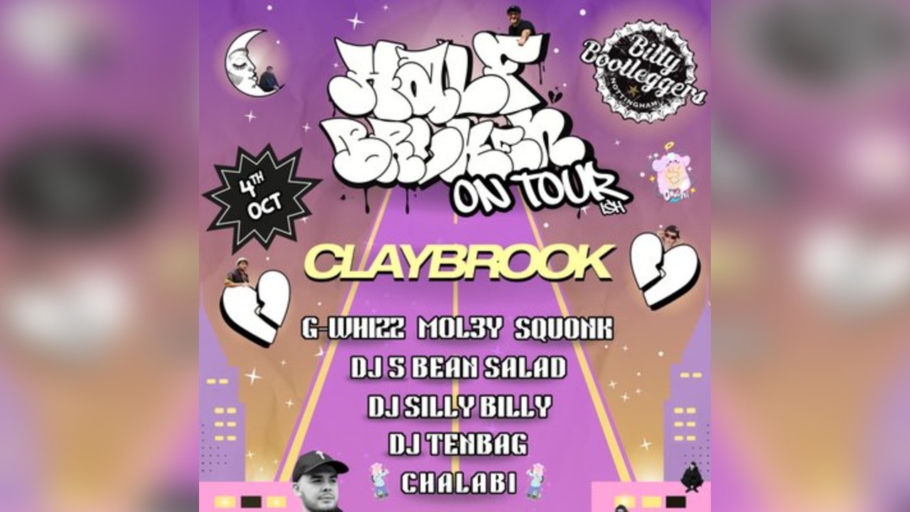 Half Broken on Tour(ish) - w/ CLAYBROOK 04/10/25