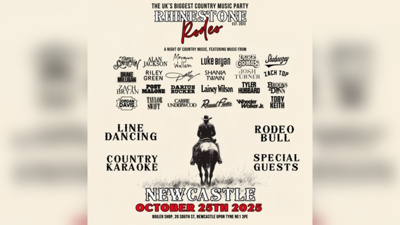 Rhinestone Rodeo: Newcastle October 25th