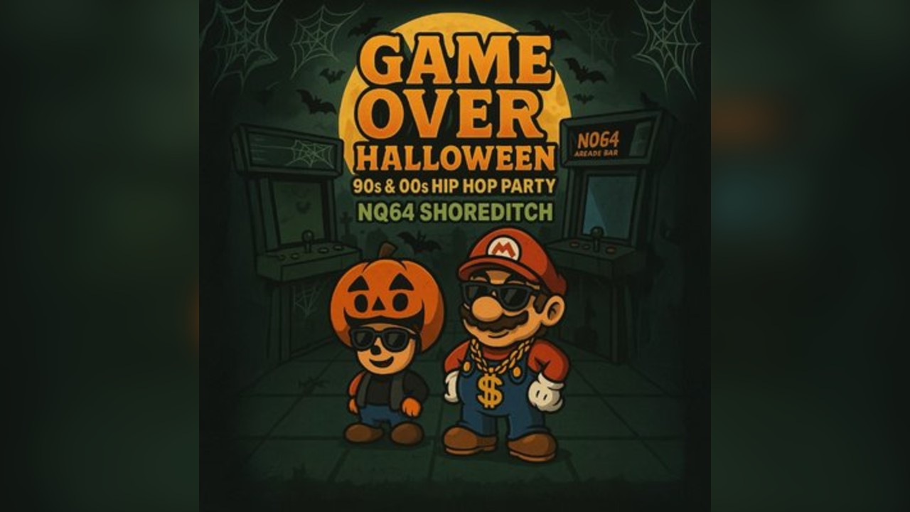 Game Over: 90s & 00s Hip Hop Halloween Party At NQ64
