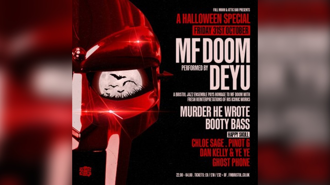 Halloween Special: MF Doom (by Deyu), Murder He Wrote, + MORE