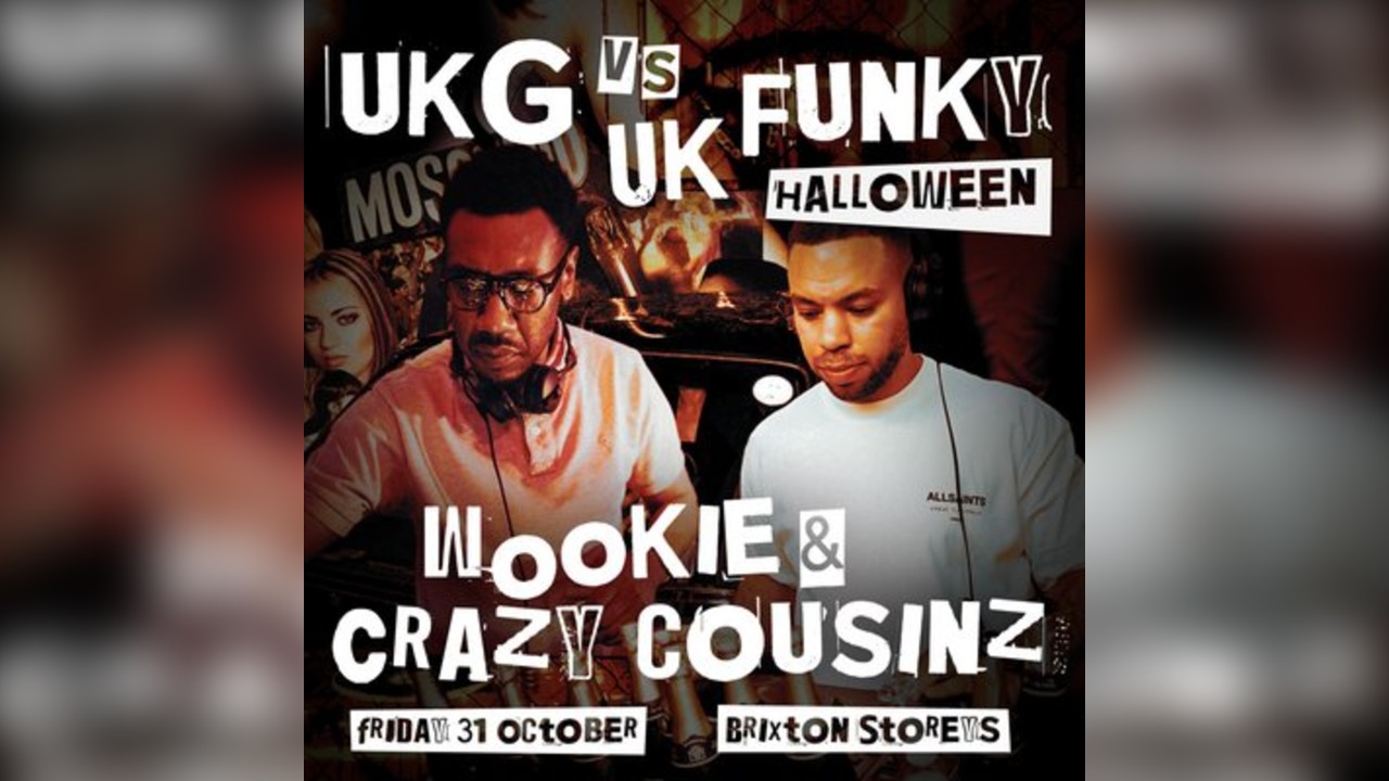Crazy Cousinz & Wookie: Halloween Rave