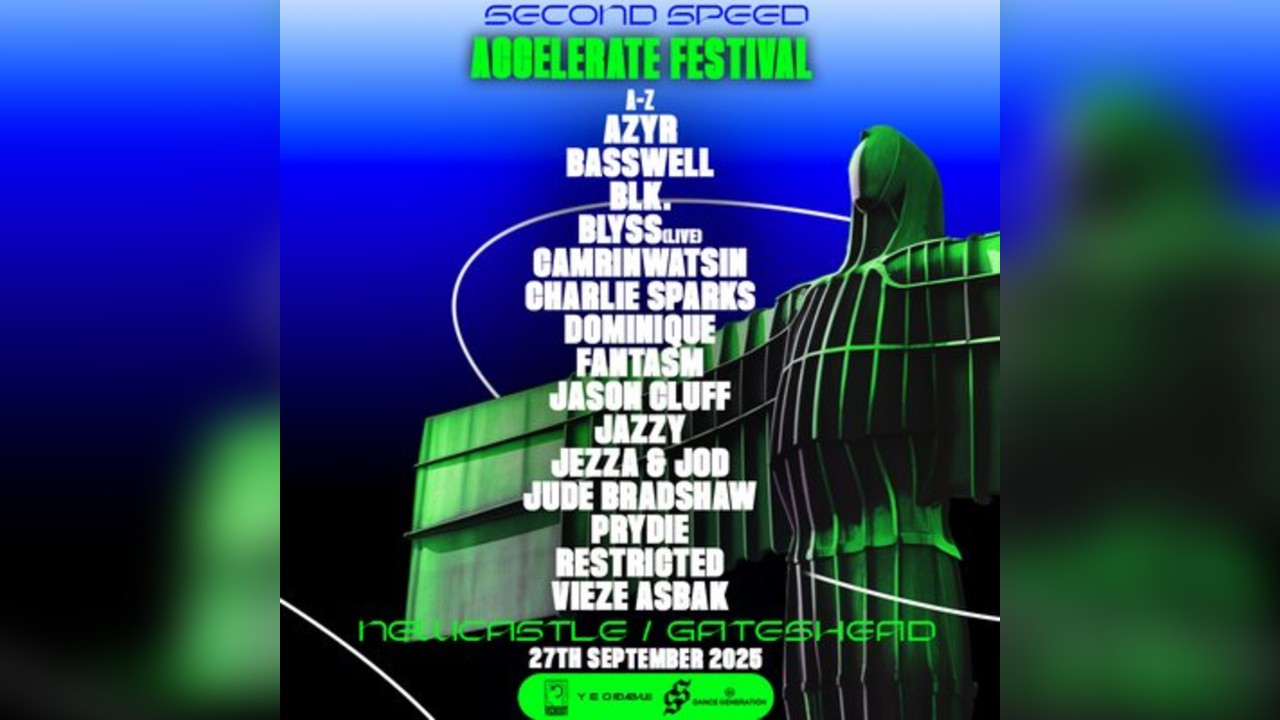 Second Speed Accelerate Festival Newcastle/Gateshead 2025