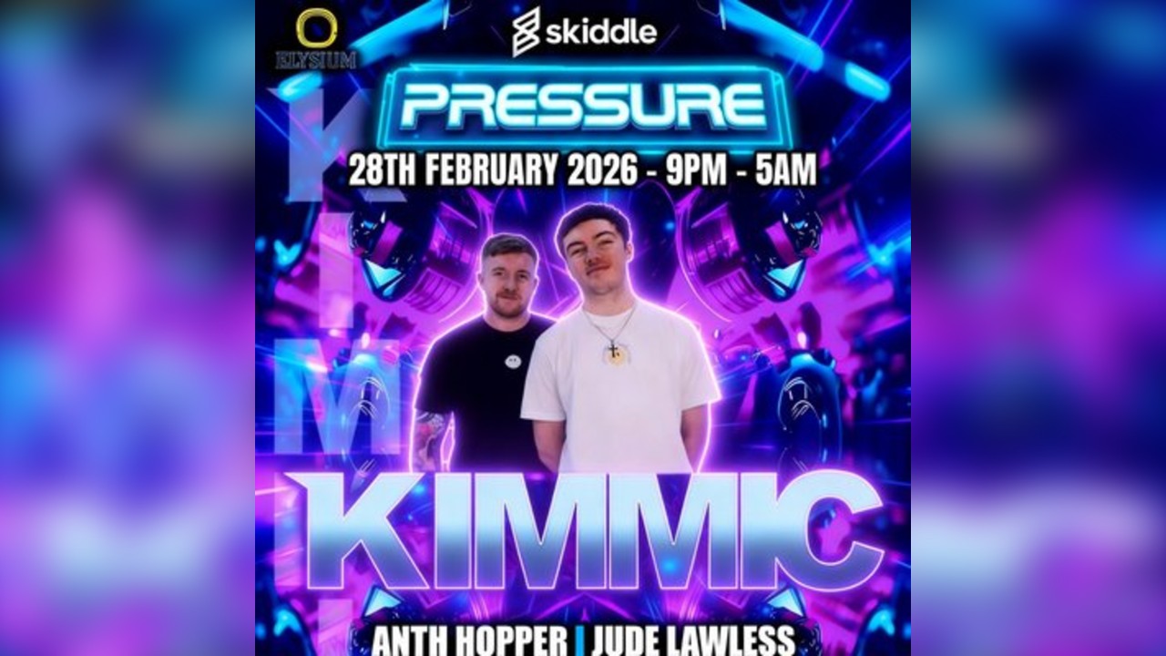 Pressure Events Presents KIMMIC Live Sunderland