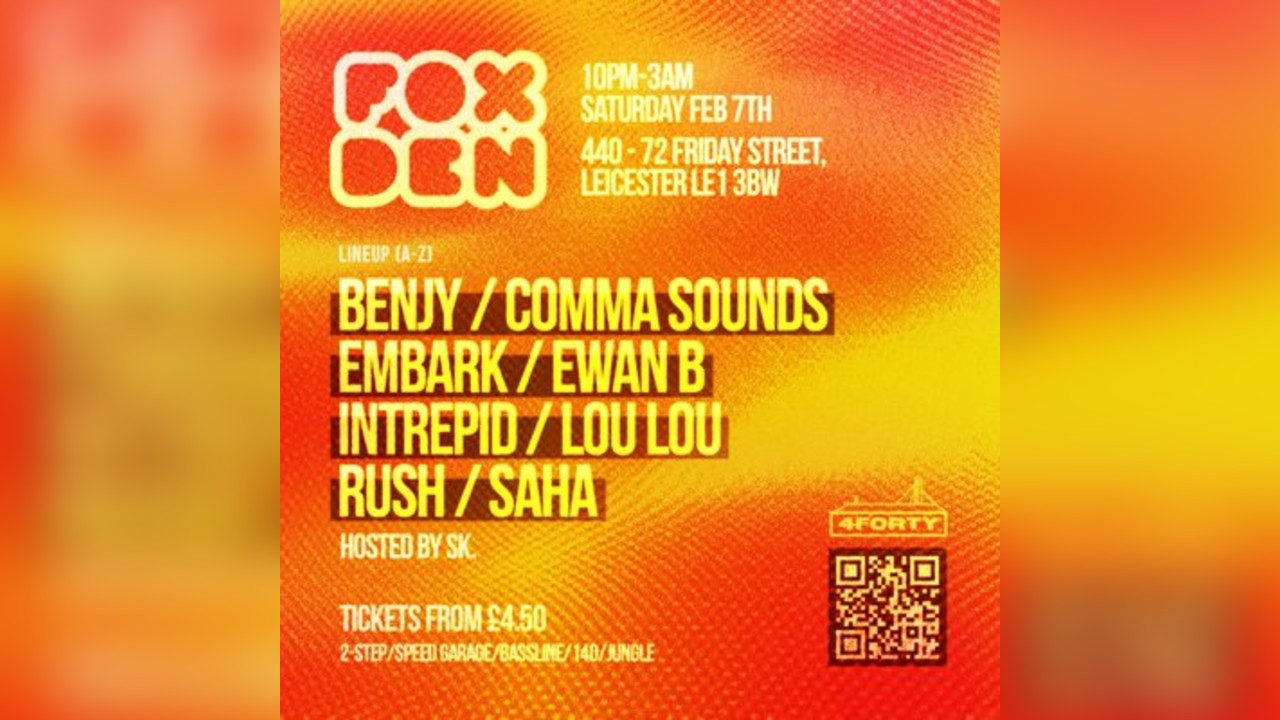 FOXDEN x 440 - NU-SKOOL GARAGE, BASS, 140