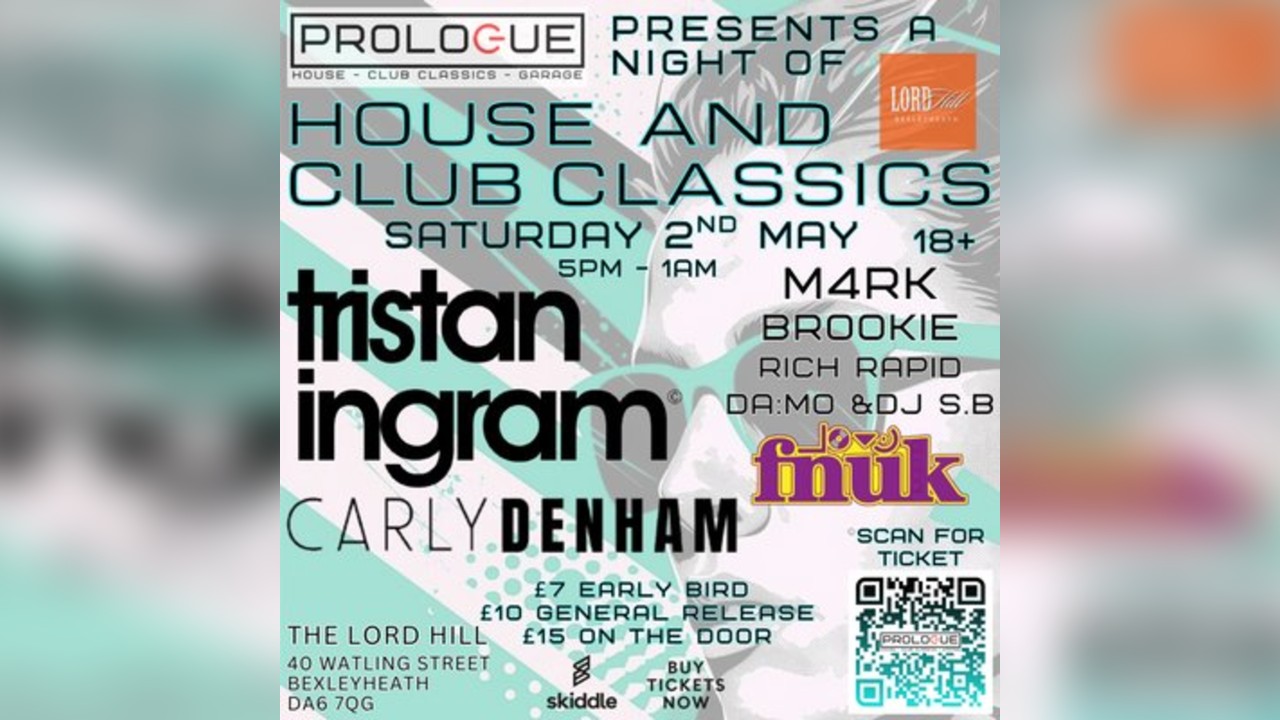 Prologue Presents a Night of House and Club Classics