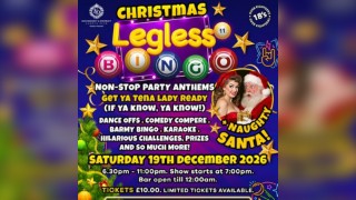 Legless 11 Bingo with Naughty Santa