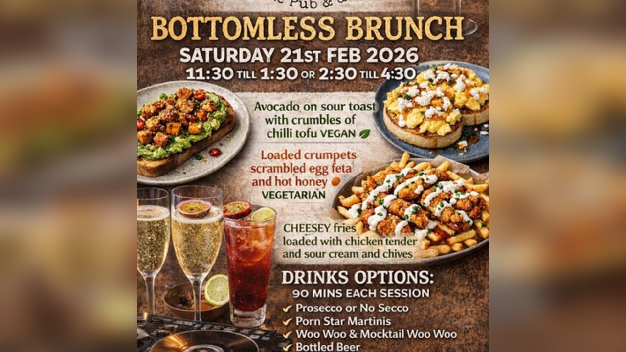 Bottomless brunch at The Moorings