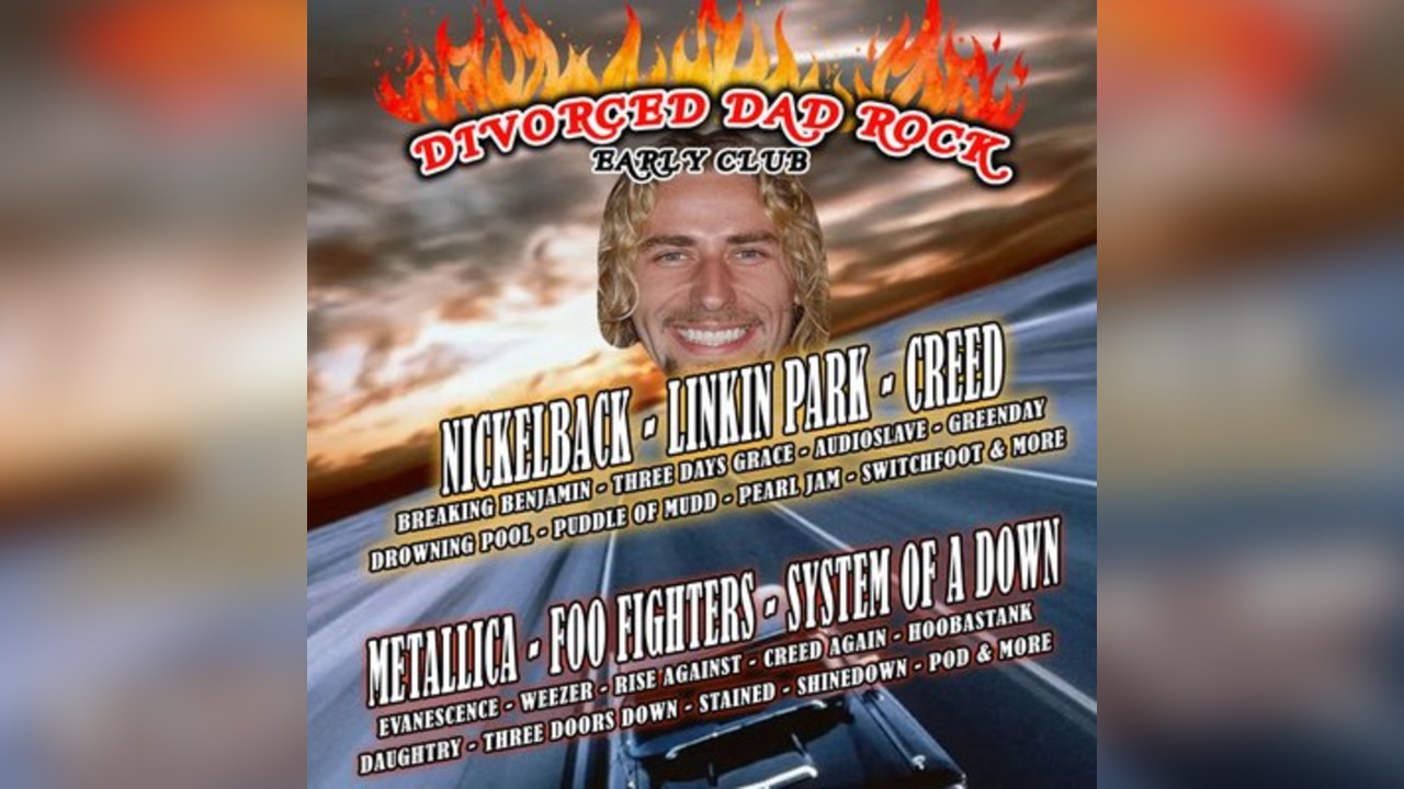 Divorced Dad Rock Club Night - Glasgow