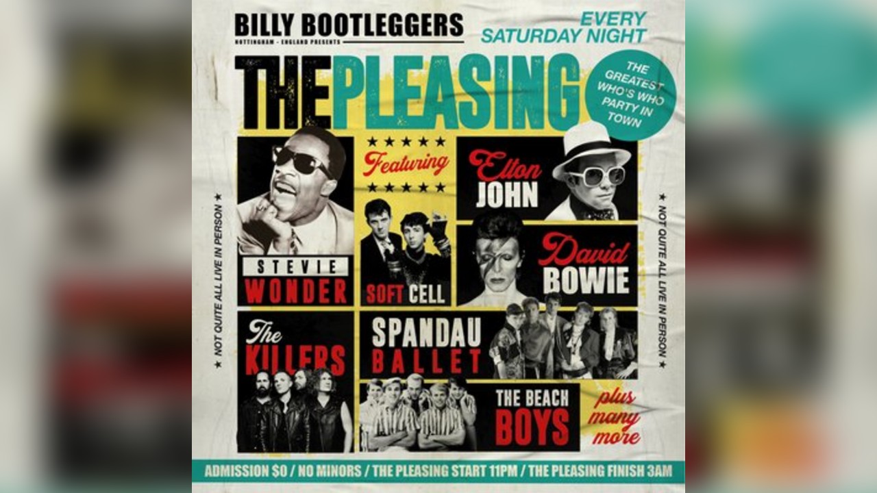 THE PLEASING - Saturday Nights @ Billy's