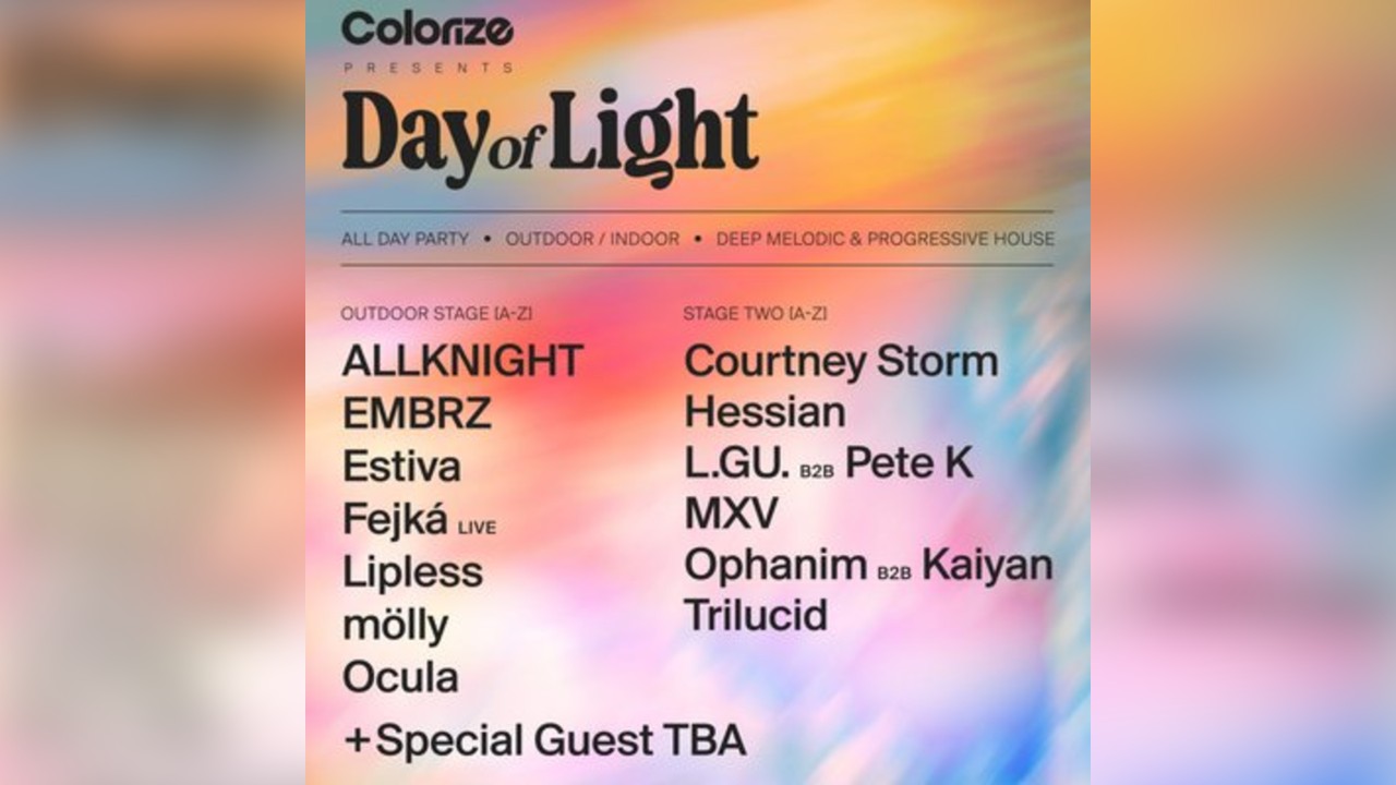 Colorize presents: Day of Light