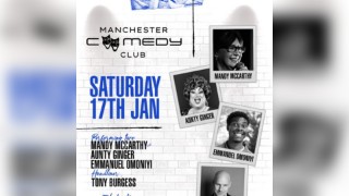 Manchester Comedy Club presents: TONY BURGESS AND FRIENDS