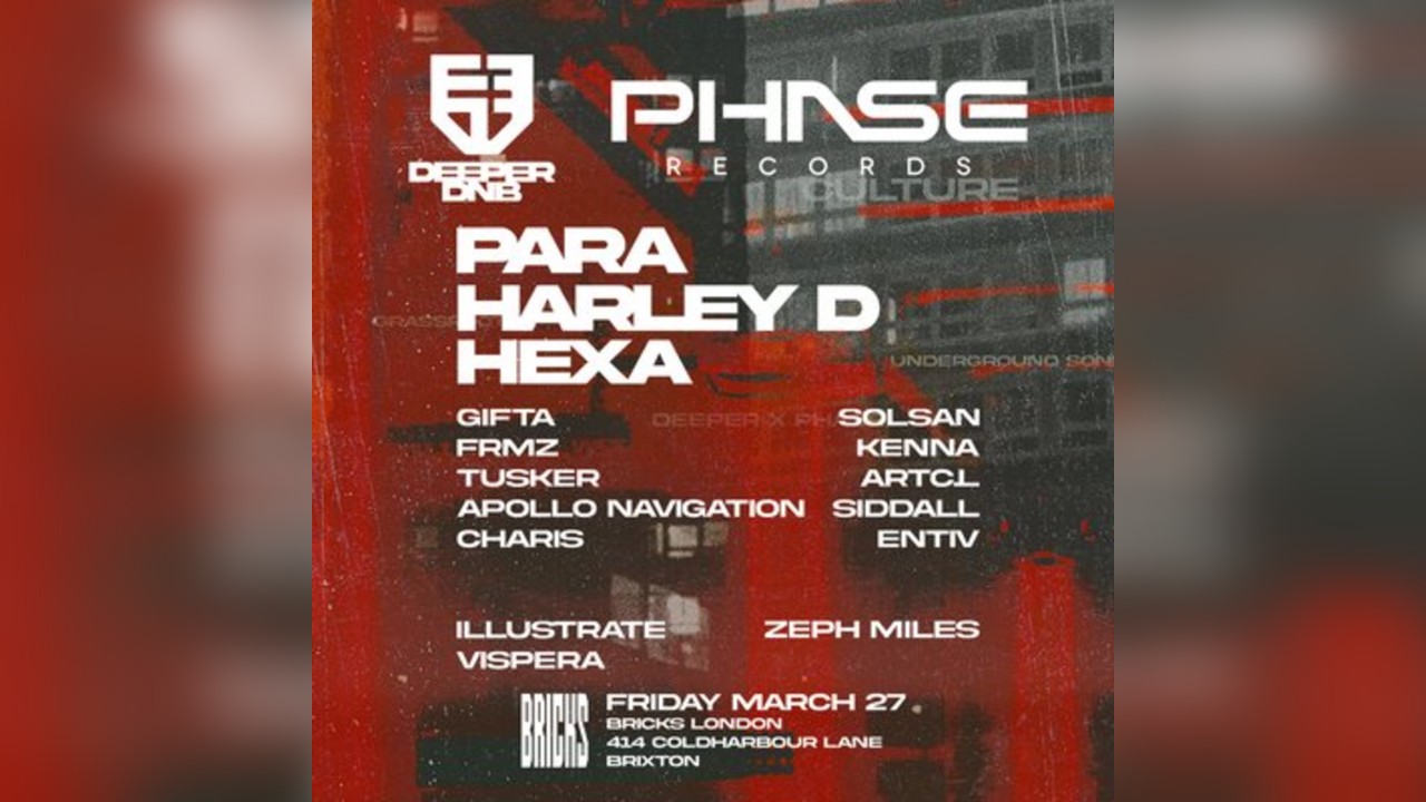 Deeper DNB x Phase Records DNB
