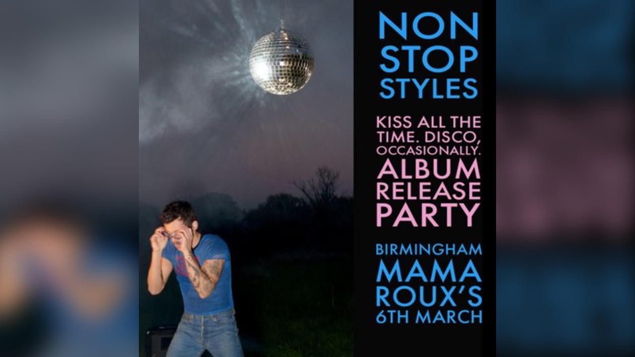 Harry Styles Album Release Party - Non Stop Styles (Birmingham)