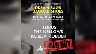 FREE ENTRY WITH TICKET: Torus, The Kellows, Korda Korder