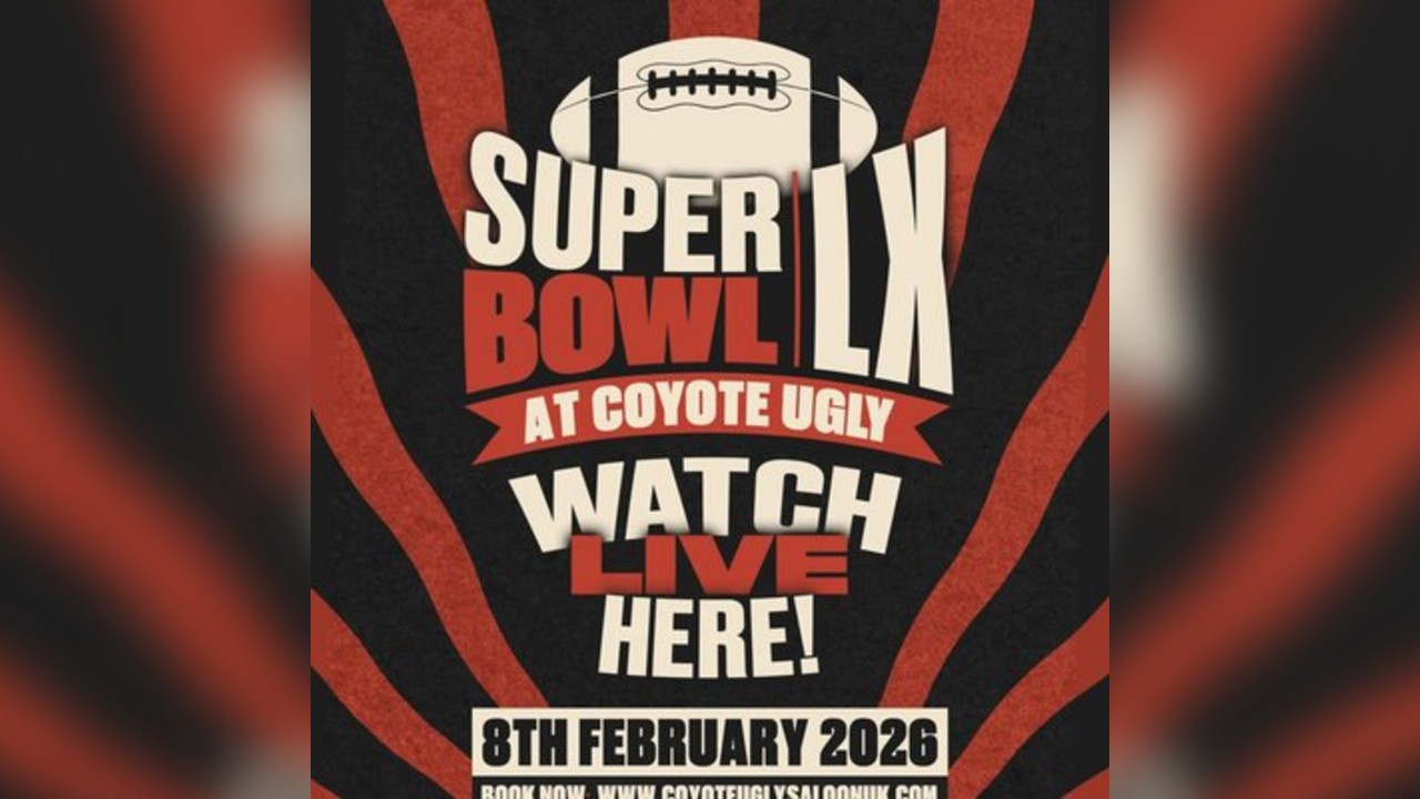 Super Bowl Sunday at Coyote Ugly Camden