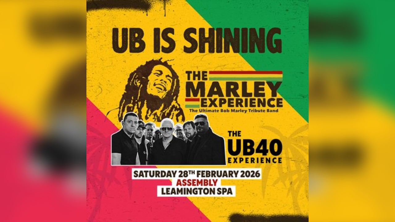 UB IS SHINING- THE BOB MARLEY EXPERIENCE Saturday 28/02/26
