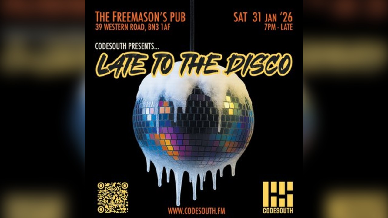 Codesouth Presents Late To The Disco Winter Warmer