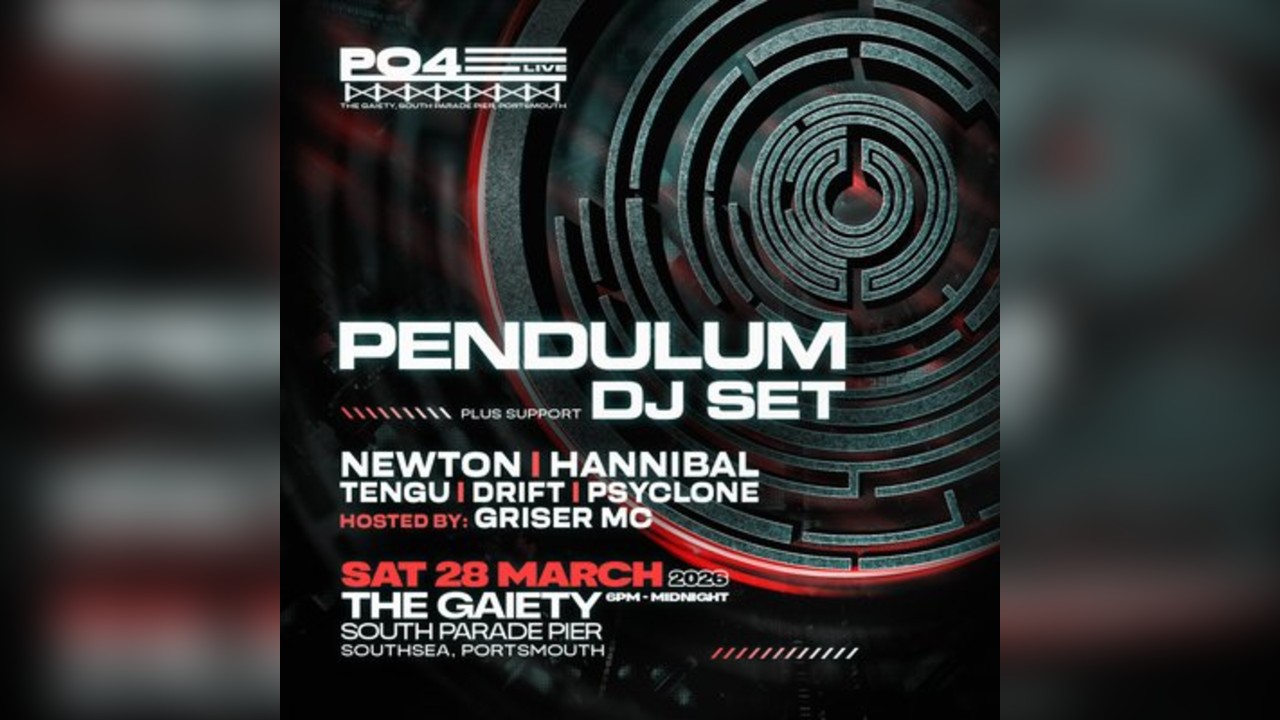 PO4 Live Presents: Pendulum DJ Set + Support