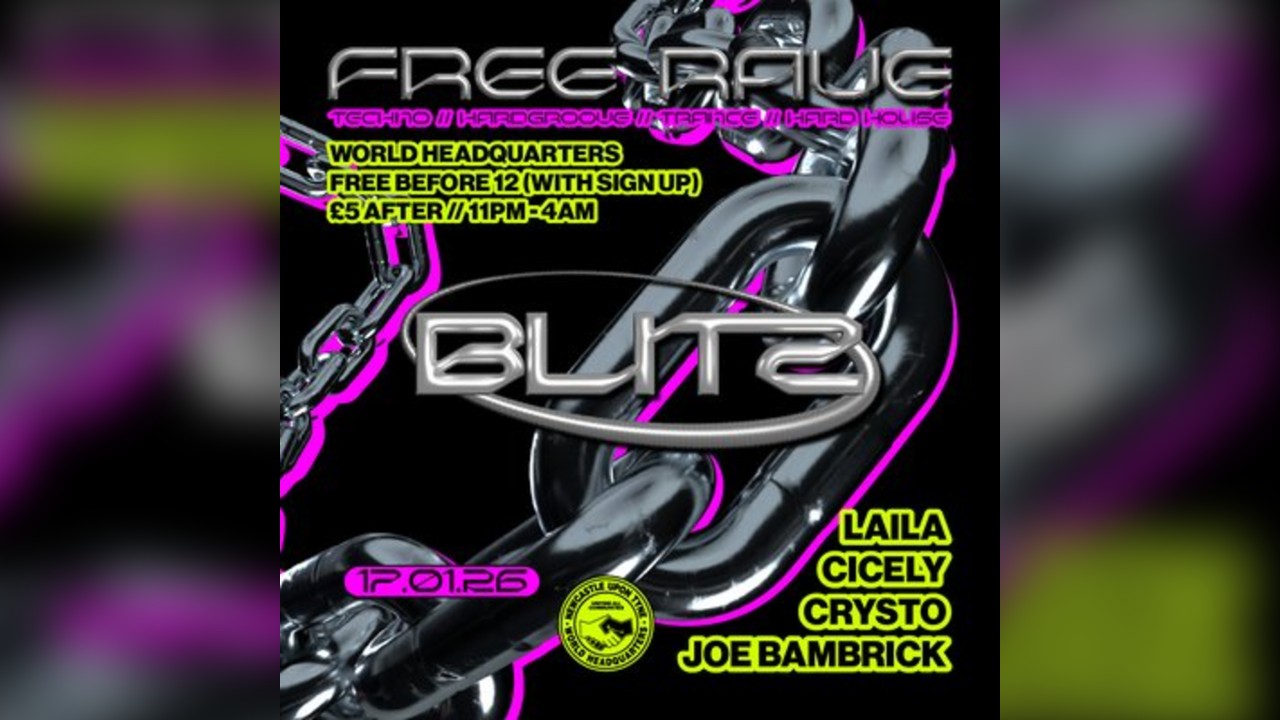 BLITZ - Techno/Hardgroove/Trance/Hard Dance - FREE RAVE