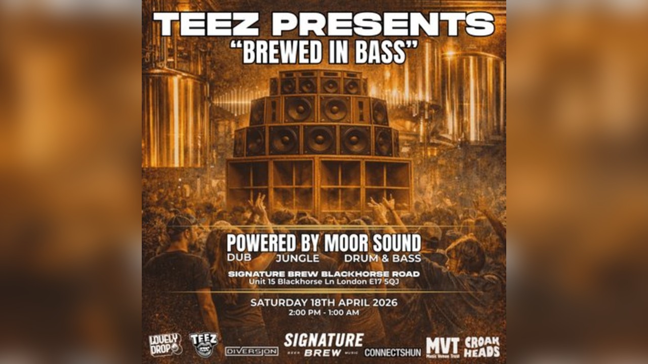 TEEZ Presents 'Brewed in Bass' with Euphonique, Multiplex + More