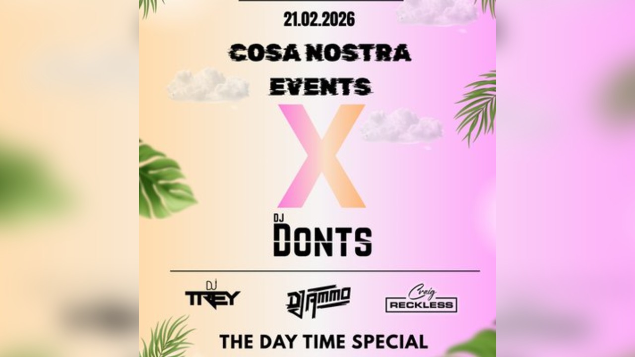 Cosa Nostra Events The daytime special
