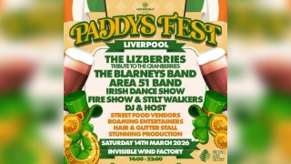 Paddy's Fest | Invisible Wind Factory, Liverpool