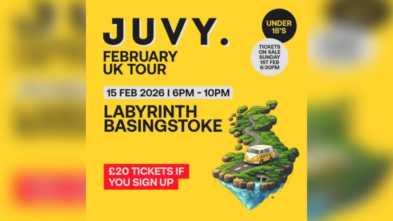 JUVY Under 18s  - Feb Tour - Sun 15th February - BASINGSTOKE