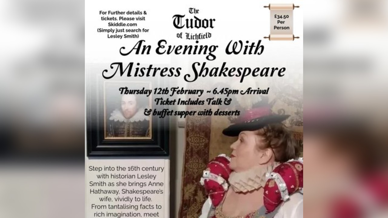 An Evening with Mistress Shakespeare