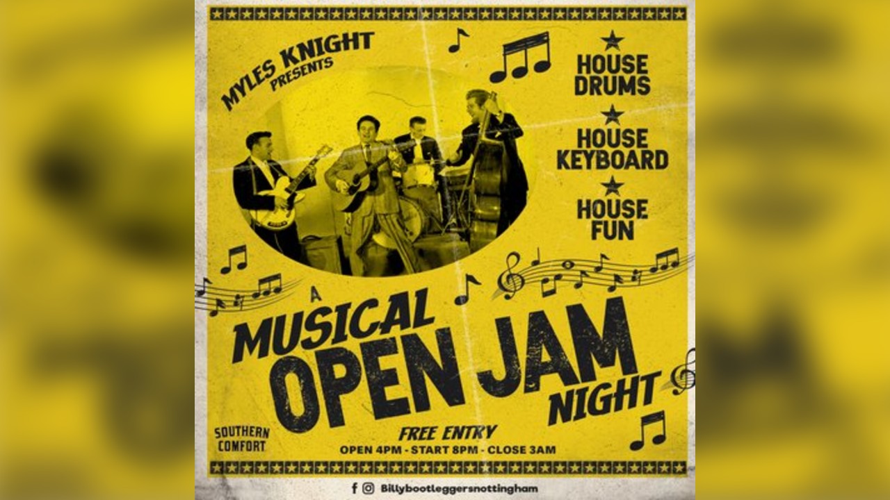 A Musical Open Jam Night - Open To All