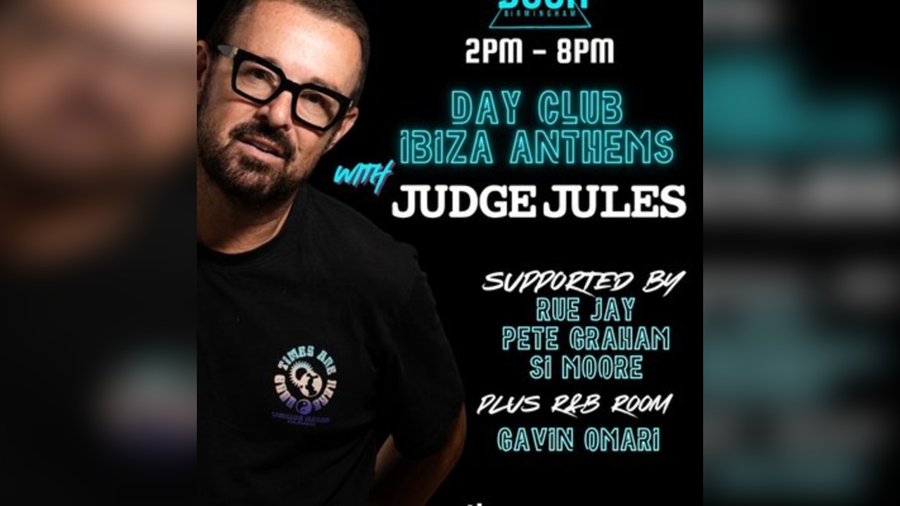 Ibiza Anthems Day Club with Judge Jules
