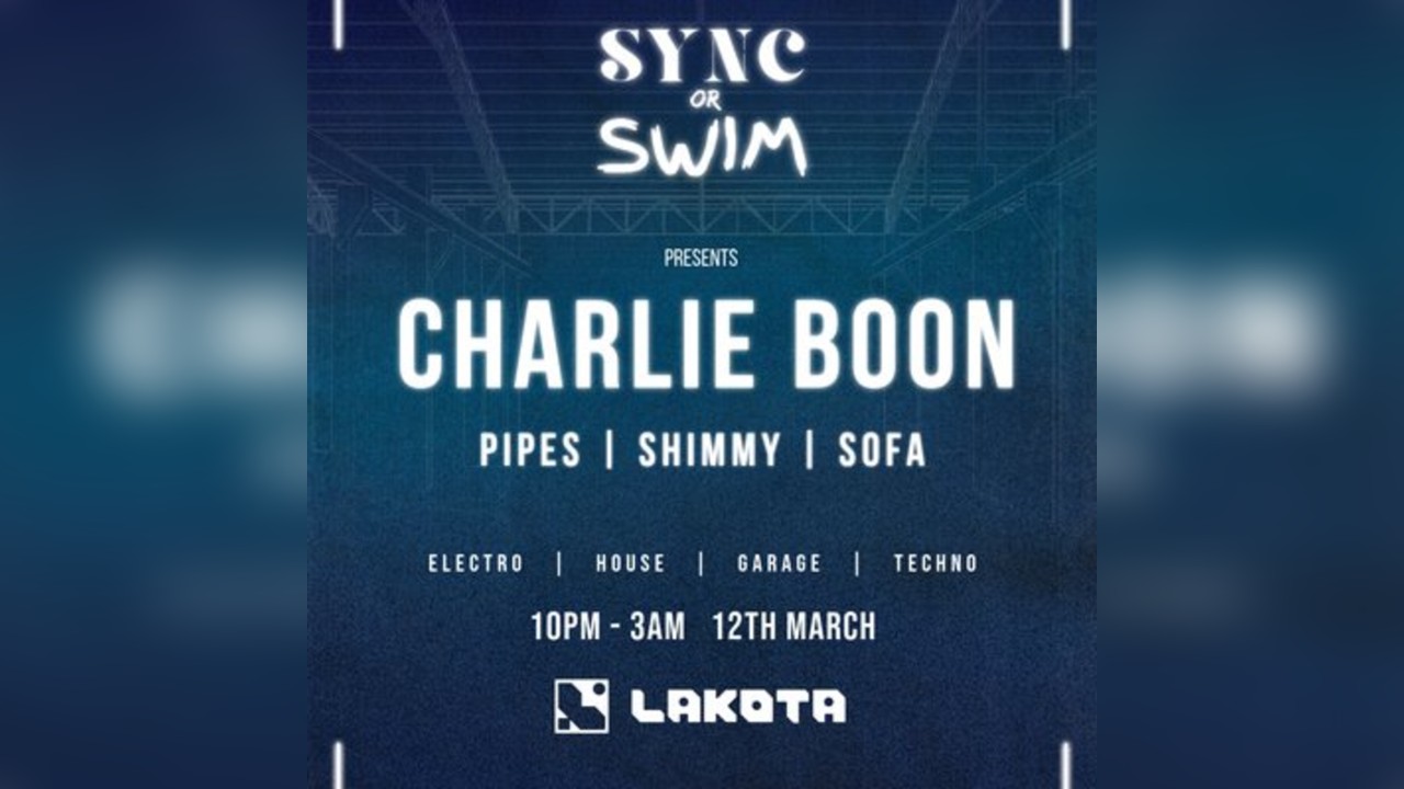 Sync or Swim Presents: Charlie Boon